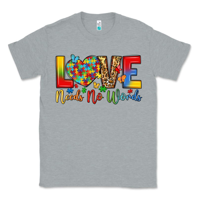Love Needs No Words Classic Tee by LillyAllenDesigns | Teevron