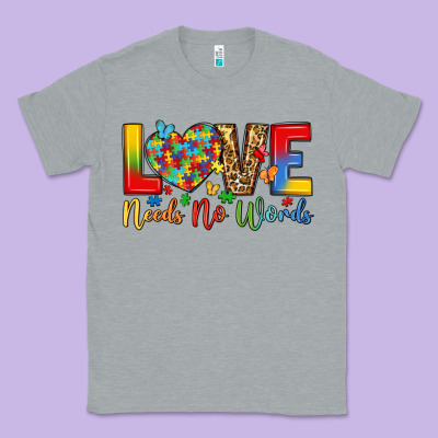 Love Needs No Words Classic Tee Designed By Lillyallendesigns