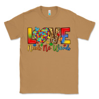 Toasted Coconut love needs no words Classic Tee - LillyAllenDesigns