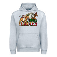 Heather Grey all the jingle ladies christmas horses Urban Hoodie - LillyAllenDesigns