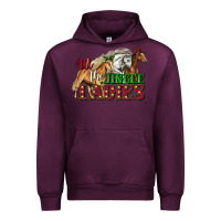 Mauve Wine all the jingle ladies christmas horses Urban Hoodie - LillyAllenDesigns