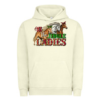 Pigment Pistachio all the jingle ladies christmas horses Urban Hoodie - LillyAllenDesigns