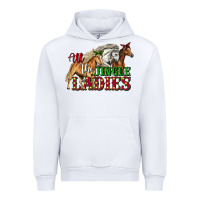 White all the jingle ladies christmas horses Urban Hoodie - LillyAllenDesigns