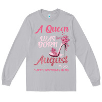 Moon Dust A Queen Was Born In August 1965 Happy Birthday To Me 55 Years Old Long Sleeve Tee - Bettercallsaul