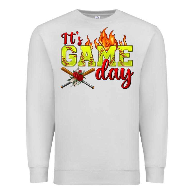 It's Game Day Softball Premium Sweatshirt by BundleAndBundleShop | Teevron