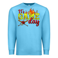 Ocean Blue It's Game Day Softball Premium Sweatshirt - BundleAndBundleShop