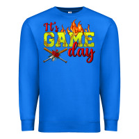 True Royal It's Game Day Softball Premium Sweatshirt - BundleAndBundleShop