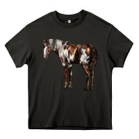 Asphalt Mustang Horse Heavy Core Tee - LillyAllenDesigns
