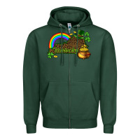 Sports Green kentucky map st.patricks Zipper Hoodie - CowGirlArtShop