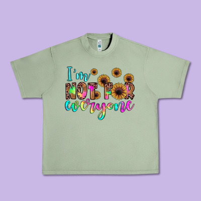 I'm Not For Everyone Urban Heavy Tee Designed By Jahusdesignshop