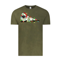 Vintage Olive christmas siamese cat Vintage Tee - LillyAllenDesigns