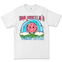 White your anxıett is a lying bitch malia Premium Tee - MaliasSmallBusiness