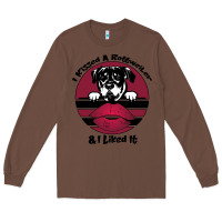 Chestnut I kissed a dog and I like it Long Sleeve Tee - Bettercallsaul