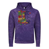 Cloud Purple inspiring black leaders juneteenth Vintage Hoodie - LillyAllenDesigns