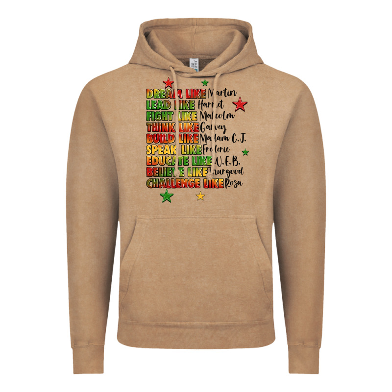 Inspiring Black Leaders Juneteenth Vintage Hoodie by LillyAllenDesigns | Teevron