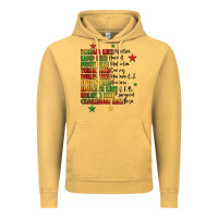 Vintage Mustard inspiring black leaders juneteenth Vintage Hoodie - LillyAllenDesigns
