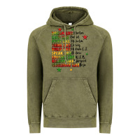 Vintage Olive inspiring black leaders juneteenth Vintage Hoodie - LillyAllenDesigns