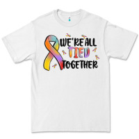 White we are all tied together Premium Tee - MaliasSmallBusiness