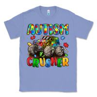 Colony Blue autism crusher Classic Tee - LillyAllenDesigns