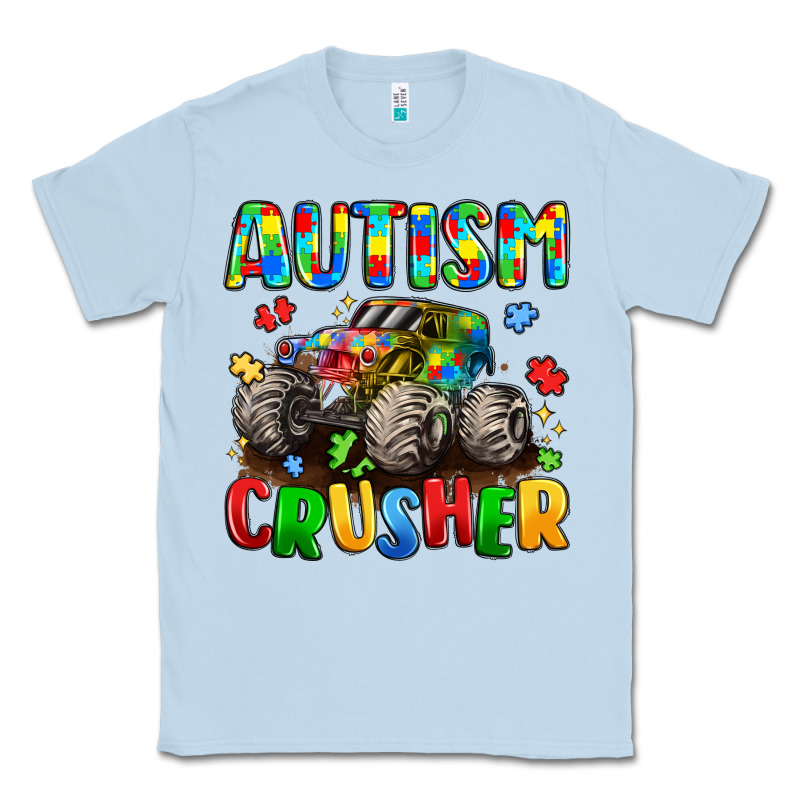 Autism Crusher Classic Tee by LillyAllenDesigns | Teevron