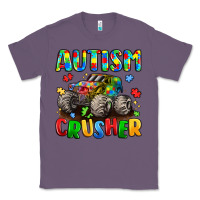 Lavender autism crusher Classic Tee - LillyAllenDesigns