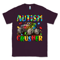 Plum autism crusher Classic Tee - LillyAllenDesigns