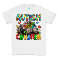 White autism crusher Classic Tee - LillyAllenDesigns