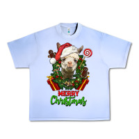 Grape Ice merry christmas alpaca face Urban Heavy Tee - LillyAllenDesigns