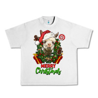 Lunar Rock merry christmas alpaca face Urban Heavy Tee - LillyAllenDesigns