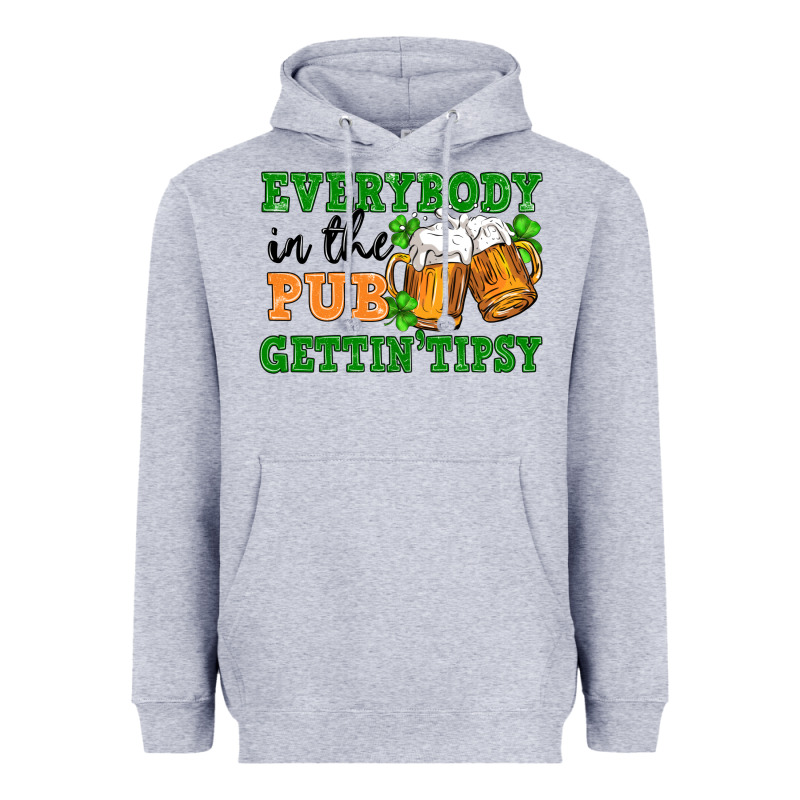 Everybody In The Pub Gettin Tipsy Heavyweight Hoodie by FaDigitalArtStudio | Teevron