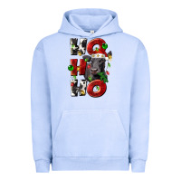 Pigment Grape Ice Christmas ho ho ho black angus Urban Hoodie - LillyAllenDesigns
