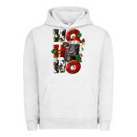 Pigment Lunar Rock Christmas ho ho ho black angus Urban Hoodie - LillyAllenDesigns