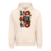 Sandshell Christmas ho ho ho black angus Urban Hoodie - LillyAllenDesigns