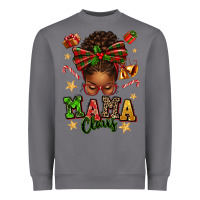 Storm mama claus afro messy bun Heavyweight Sweatshirt - texasbilliewilder