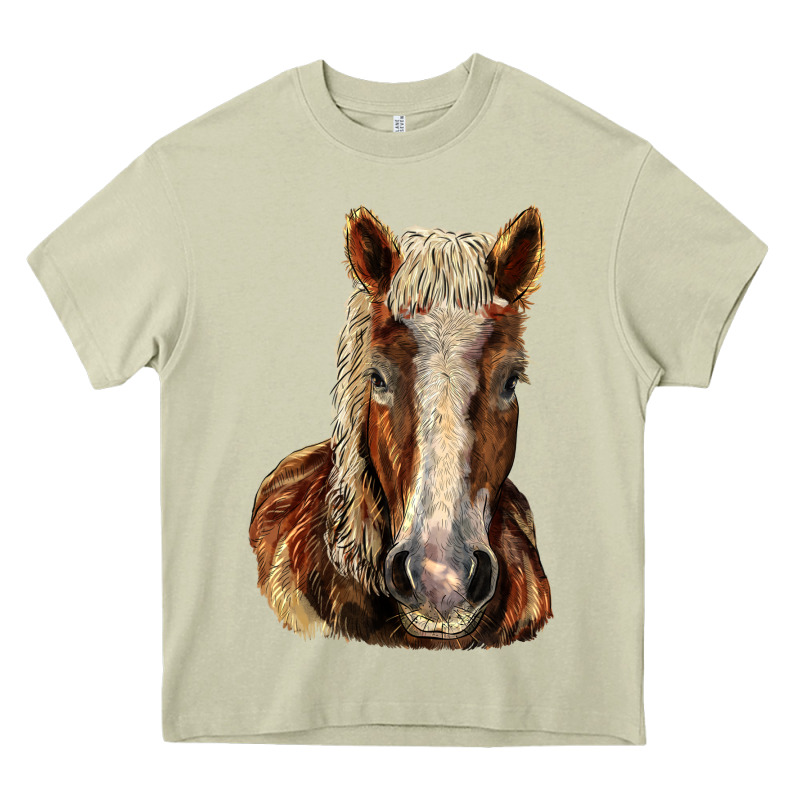 Belgian Horse Heavy Core Tee by LillyAllenDesigns | Teevron