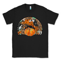 Black western pumpkin fall rainbow Classic Tee - JahusDesignShop