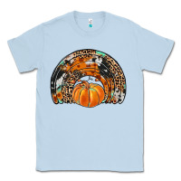 Dusty Blue western pumpkin fall rainbow Classic Tee - JahusDesignShop
