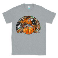 Heather Grey western pumpkin fall rainbow Classic Tee - JahusDesignShop