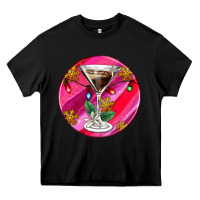 Black Christmas espresso martini Heavy Core Tee - AdoDesignShop