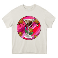 Cream Christmas espresso martini Heavy Core Tee - AdoDesignShop