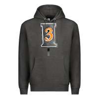 Charcoal Heather marker 3 chain fa element Premium Hoodie - FaDigitalArtStudio
