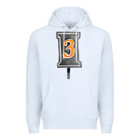 White marker 3 chain fa element Premium Hoodie - FaDigitalArtStudio
