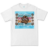 White dog mom Premium Tee - MaliasSmallBusiness