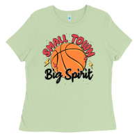 Matcha small town big spirit Ladies Tee - MaliasSmallBusiness