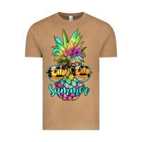Vintage Camel tie dye pineapple, summer Vintage Tee - JahusDesignShop