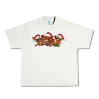 Pistachio christmas red angus cows Urban Heavy Tee - LillyAllenDesigns