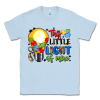 Dusty Blue this little light of mine Classic Tee - LillyAllenDesigns