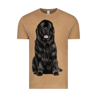 Vintage Camel newfoundland dog Vintage Tee - LillyAllenDesigns