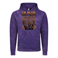 Cloud Purple im black every month but this month im blackity bl Vintage Hoodie - LillyAllenDesigns