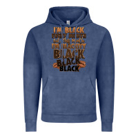 Vintage Denim im black every month but this month im blackity bl Vintage Hoodie - LillyAllenDesigns